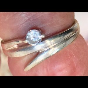 925 Sterling Silver CZ Ring